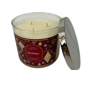 Bath & Body Works 3-Wick‎ Candle “Holiday” 14.5 oz